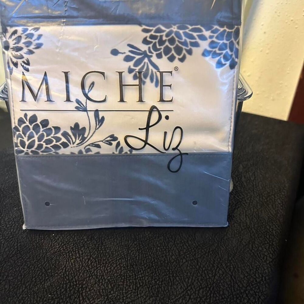 Unbranded Women's Blue and White Bag